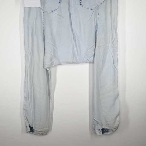 NWT One by One Teaspoon Coco Luxe Harem Pants Faded Grunge Blue Women's Size XS - Picture 6 of 15